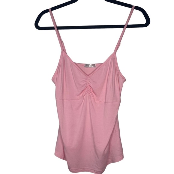 String Lay Tank Ekouaer | Tops | Ekouaer Cozy Pink String Tank 95 Vicose5 Spandex Small ...